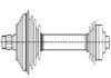 Полуось моста передн. пров. RENAULT (выр-во) CIFAM 655-055 (фото 1)