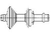 CITROEN піввісь прав. L=951mm 37/25 зуб. C4 I 2.0 HDi 04-11 CIFAM 655-810 (фото 1)