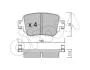 Тормозные колодки зад. Octavia III/Sharan/Audi Q3 12- (TRW) CIFAM 822-980-0 (фото 1)
