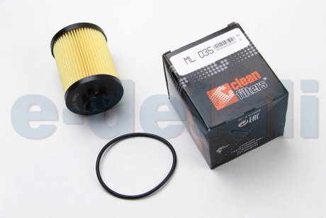 Фільтр масляний Combo 1.4i 16V 01>/AstraG/H CLEAN FILTERS ML035 (фото 1)