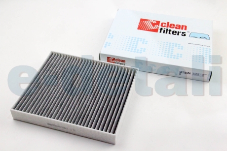 Фільтр салону Skoda Fabia II/III/Rapid/VW Polo 99- (вугільний) CLEAN FILTERS NC2386CA