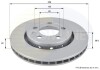 - Диск гальмівний вентильований з покриттям COMLINE ADC1447V (фото 1)