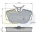 Comline - Гальмівні колодки до дисків COMLINE CBP01093 (фото 1)