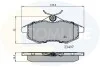 Comline - Гальмівні колодки до дисків COMLINE CBP01145 (фото 1)