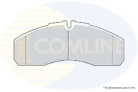 Comline - Гальмівні колодки до дисків COMLINE CBP01173