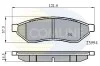 Comline - Гальмівні колодки до дисків COMLINE CBP01190 (фото 1)