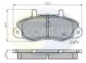 Comline - Гальмівні колодки до дисків COMLINE CBP0132 (фото 1)