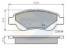 Comline - Гальмівні колодки до дисків COMLINE CBP01552 (фото 1)