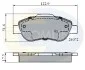 Comline - Гальмівні колодки до дисків COMLINE CBP01600 (фото 1)