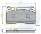 Comline - Гальмівні колодки до дисків COMLINE CBP01626 (фото 1)