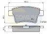 Comline - Гальмівні колодки до дисків COMLINE CBP01713 (фото 1)