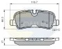 Comline - Гальмівні колодки до дисків COMLINE CBP02021 (фото 1)