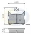 Comline - Гальмівні колодки до дисків COMLINE CBP0220 (фото 1)