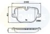 Comline - Гальмівні колодки до дисків COMLINE CBP02212 (фото 1)