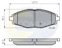 Comline - Гальмівні колодки до дисків COMLINE CBP0486 (фото 1)