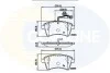 Comline - Гальмівні колодки до дисків COMLINE CBP11707 (фото 1)