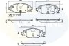 Comline - Гальмівні колодки до дисків COMLINE CBP12158 (фото 1)
