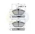 Comline - Гальмівні колодки до дисків COMLINE CBP1526 (фото 1)