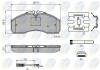 - Гальмівні колодки до дисків COMLINE CBP21735 (фото 1)