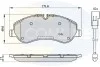 Comline - Гальмівні колодки до дисків COMLINE CBP22142 (фото 1)