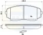 Comline - Гальмівні колодки до дисків COMLINE CBP31724 (фото 1)