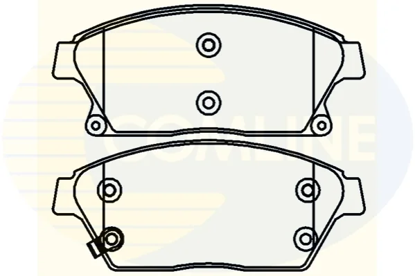 Comline - Гальмівні колодки до дисків COMLINE CBP32037 (фото 1)