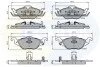 Comline - Гальмівні колодки до дисків COMLINE CBP3584 (фото 1)