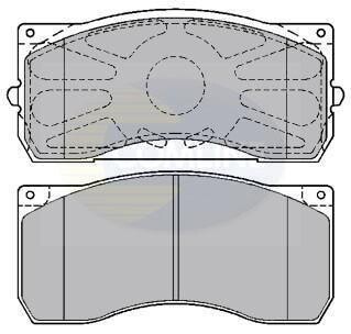 - Гальмівні колодки до дисків COMLINE CBP9075K