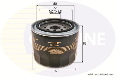 Comline Фільтр оливи (аналог WL7174) COMLINE CTY11141