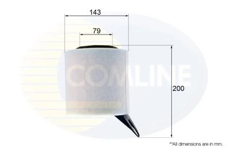 Comline - Фільтр повітря (аналогWA9511) COMLINE EAF583