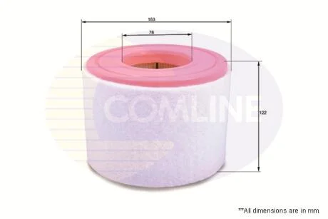 Comline Фільтр повітря (аналог WA9732) COMLINE EAF808