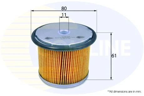Comline - Фільтр палива (аналогWF8021/KX63/1) COMLINE EFF003