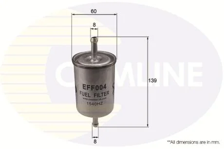 Comline - Фільтр палива (аналогWF8033) COMLINE EFF004