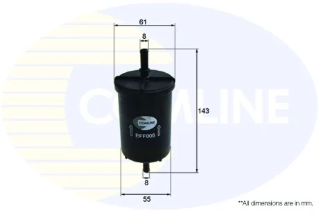 Comline - Фільтр палива (аналогWF8034/KL416/1) COMLINE EFF005