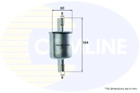Comline - Фільтр палива (аналогWF8101/KL83) COMLINE EFF010