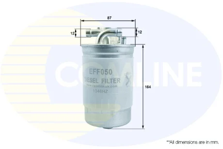 Comline - Фільтр палива (аналогWF8199/KL154) COMLINE EFF050