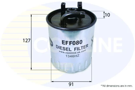 Comline - Фільтр палива (аналогWF8239/KL100/1) COMLINE EFF080