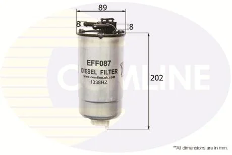 Comline Фільтр палива (аналог WF8269) COMLINE EFF087