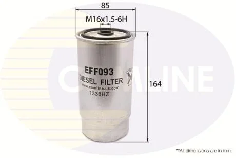 Comline Фільтр палива (аналог WF8270) COMLINE EFF093