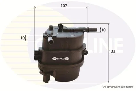 Comline - Фільтр палива (аналог WF8302) COMLINE EFF122