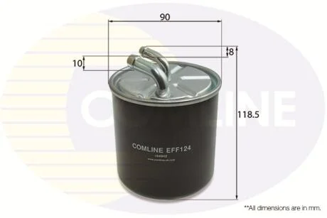 Comline - Фільтр палива (аналог WF8309) COMLINE EFF124
