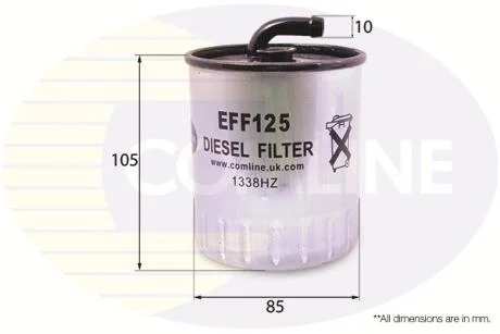 Comline Фільтр палива (аналог WF8272) COMLINE EFF125