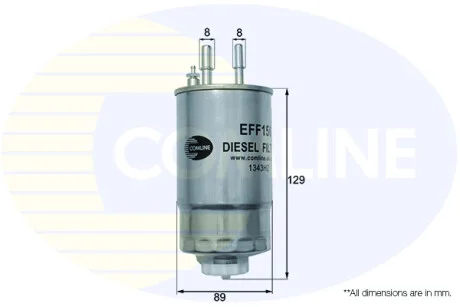 Comline - Фільтр палива (аналогWF8408/KL567) COMLINE EFF156
