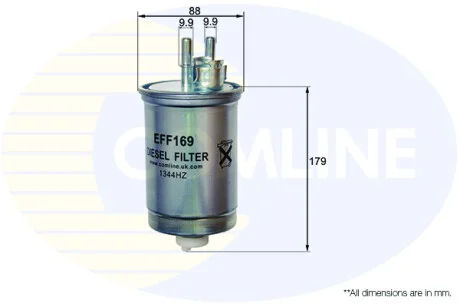 Comline - Фільтр палива (аналогWF8326/KL483) COMLINE EFF169