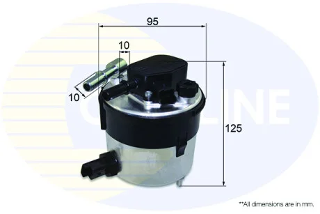 Comline - Фільтр палива (аналогWF8451/KL569) COMLINE EFF193