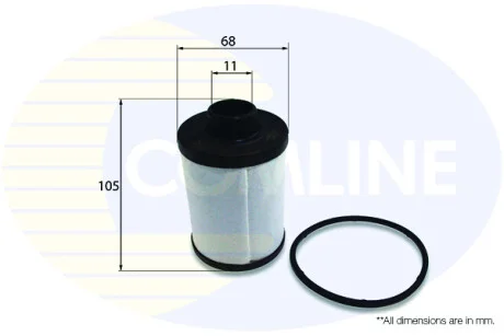 Comline - Фільтр палива (аналогWF8366/KX208D) COMLINE EFF201