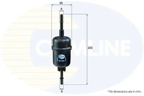 Comline - Фільтр палива (аналогWF8266/KL458) COMLINE EFF202