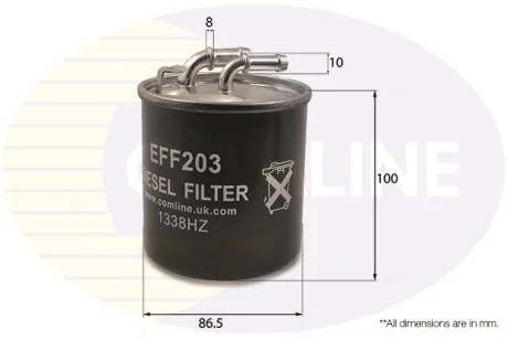 Comline - Фільтр палива (аналогWF8425/KL723D) COMLINE EFF203