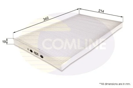 Comline - Фільтр салону (аналогWP6872/LA58) COMLINE EKF140