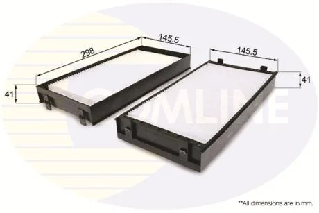 Comline Фільтр салону COMLINE EKF171